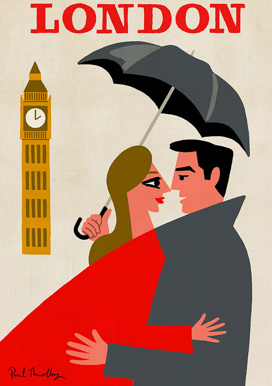 PAUL THURLBY - LONDON 30X42