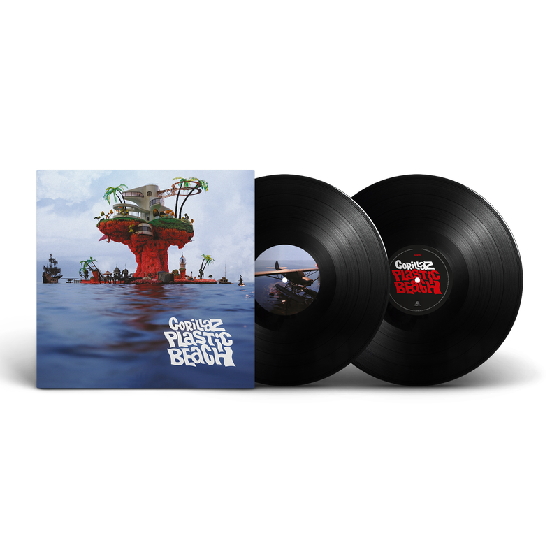 GORILLAZ - PLASTIC BEACH 2 LP