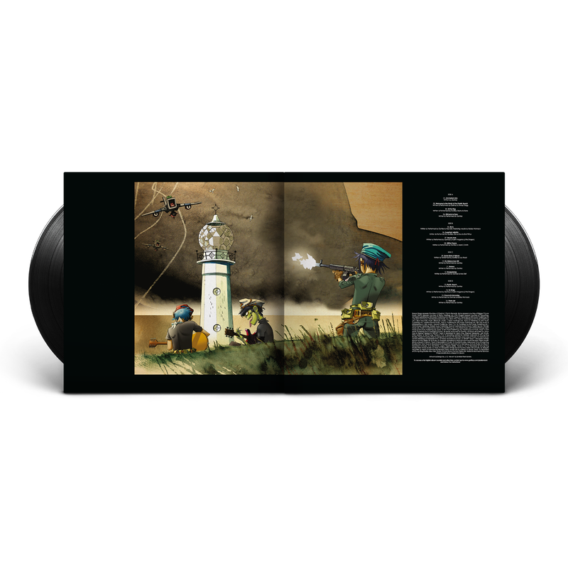 GORILLAZ - PLASTIC BEACH 2 LP