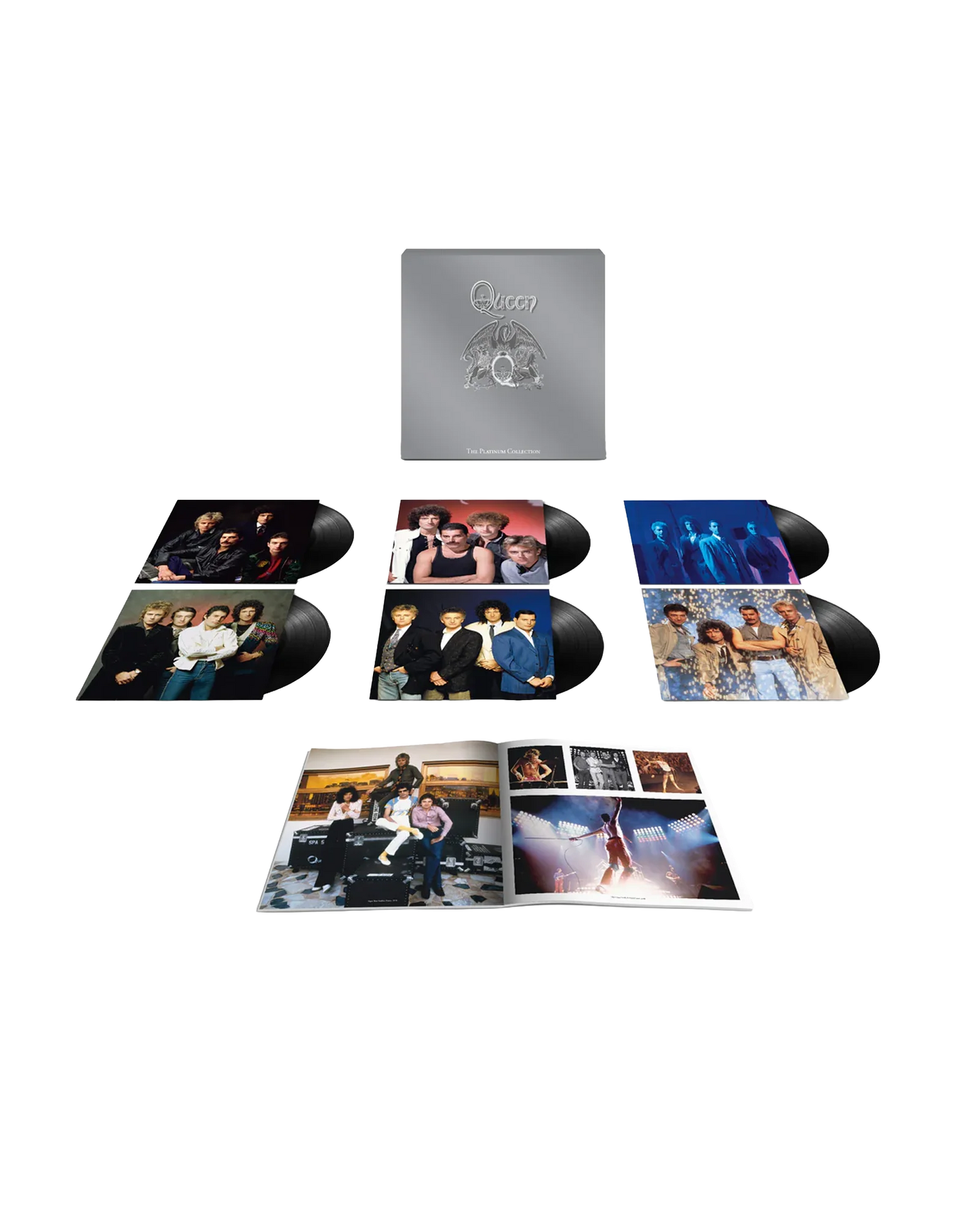 QUEEN - THE PLATINUM COLLECTION 6LP VINYL BOX SET