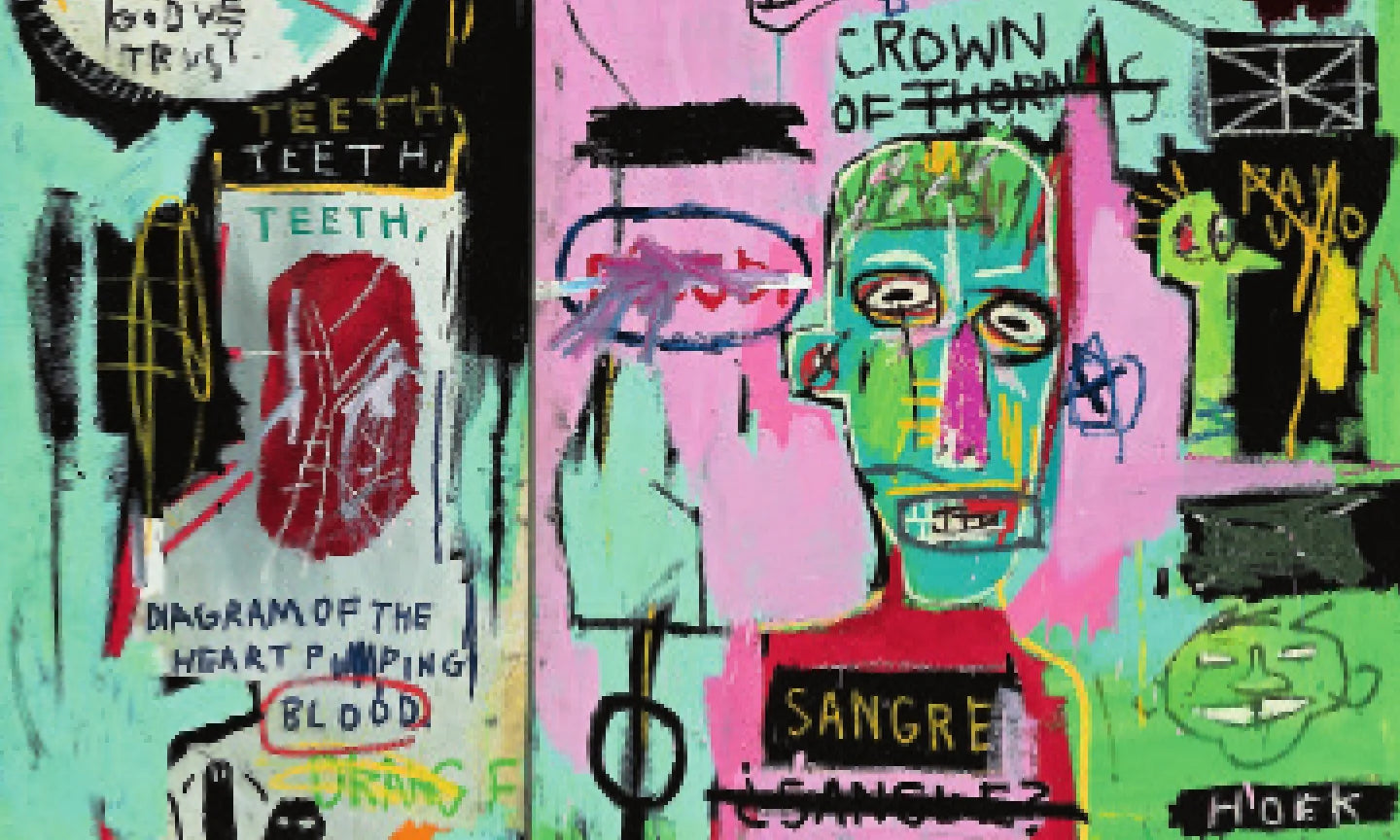 JEAN -MICHEL BASQUIAT: DIE IKONISCHEN WERKE -DIETER BUCHHART