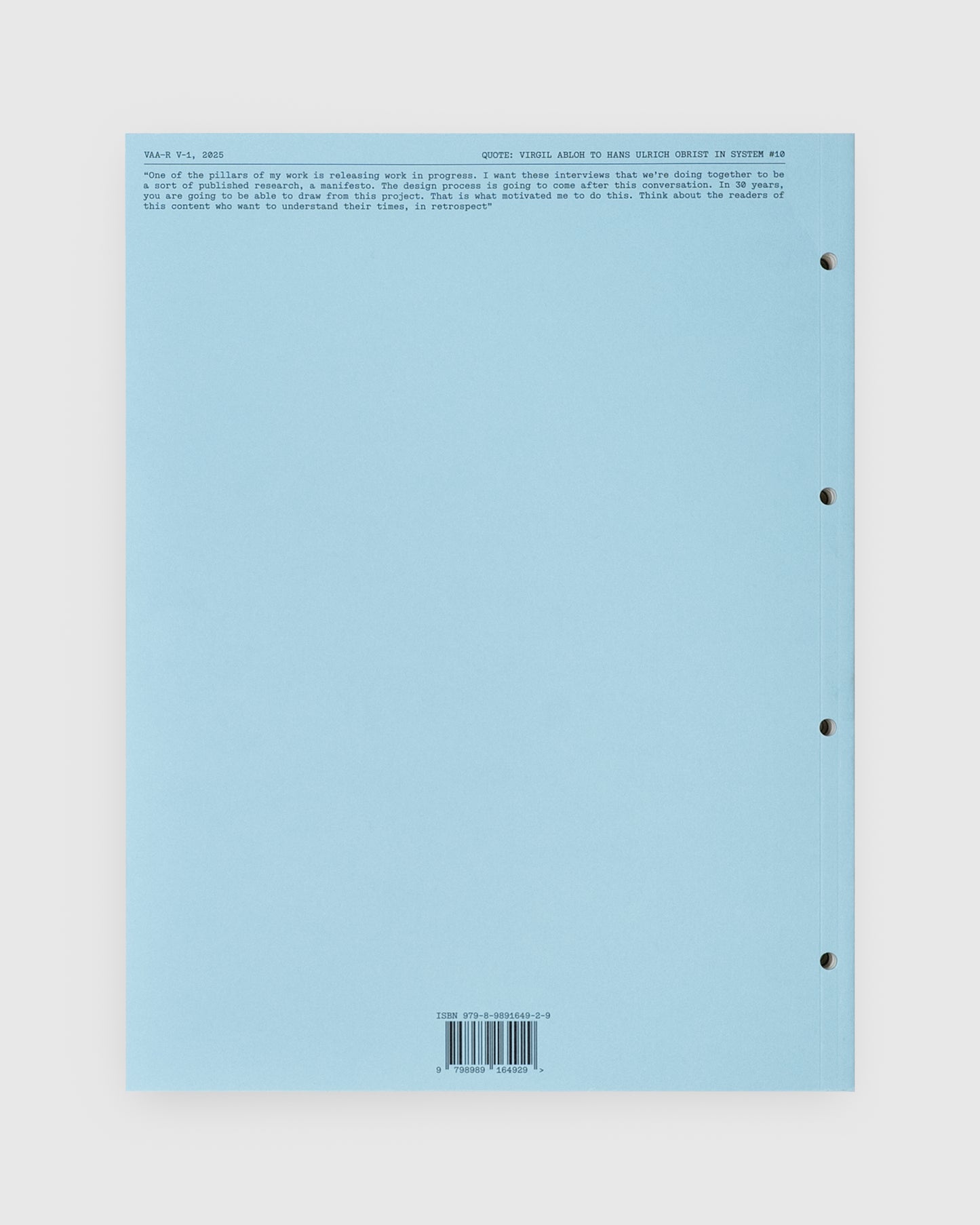 THE VIRGIL READER - VOLUME  001