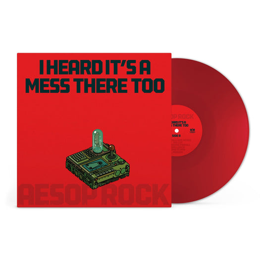 AESOP ROCK - I HEARD IT'S A MESS THERE TOO