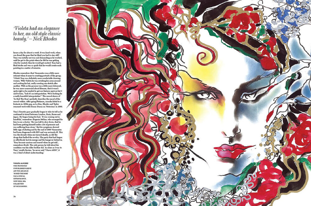 BOLD, BEAUTIFUL  AND  DAMNED - THE WORLD OF 1980s FASHION ILLUSTRATOR TONY VIRAMONTES