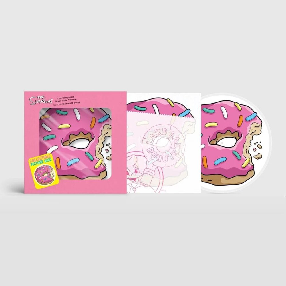 THE SIMPSONS - THE SIMPSONS  MAIN TITLE THEME  PICTURE DISC LIMITED EDITION
