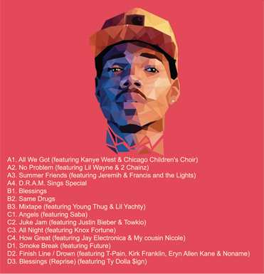 COLORING BOOK - CHANCE THE RAPPER
