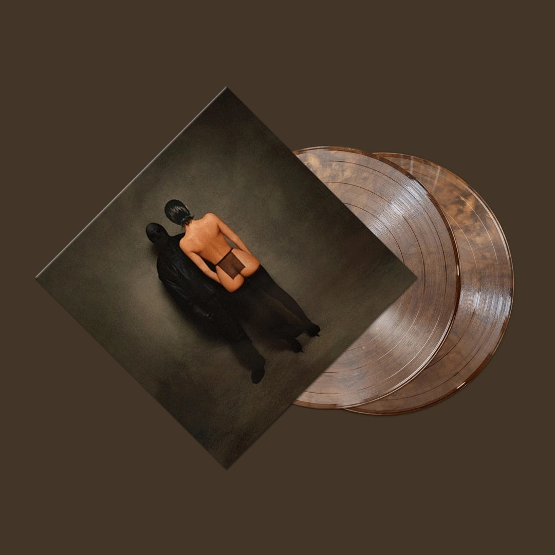 ¥$ (KANYE WEST &amp; TY DOLLA SIGN) - VULTURES 1 2LP Brown Marble