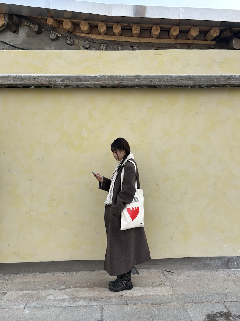 0FR  ECO BAG - ECRU - RED /JINA KHAYYER