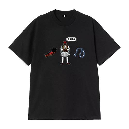 NTM "ZULU O ΘΡΑCYC"  BLACK T SHIRT