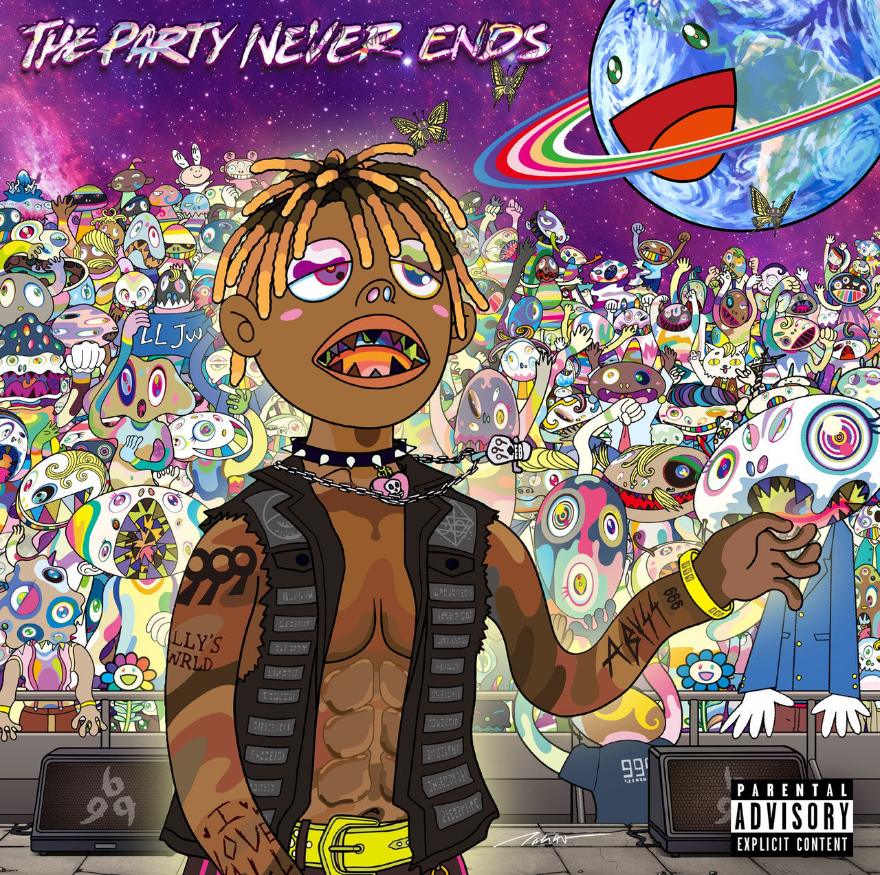 JUICE WRLD - THE PARTY NEVER ENDS COLOURED VINYL