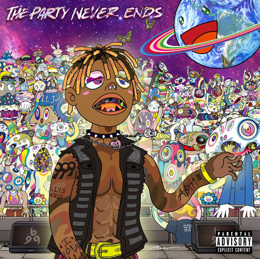JUICE WRLD - THE PARTY NEVER ENDS COLOURED VINYL