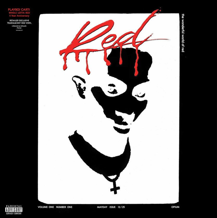 PLAYBOI  CARTI - WHOLE LOTTA RED ANNIVERSARY LIMITED EDITION