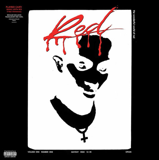 PLAYBOI  CARTI - WHOLE LOTTA RED ANNIVERSARY LIMITED EDITION