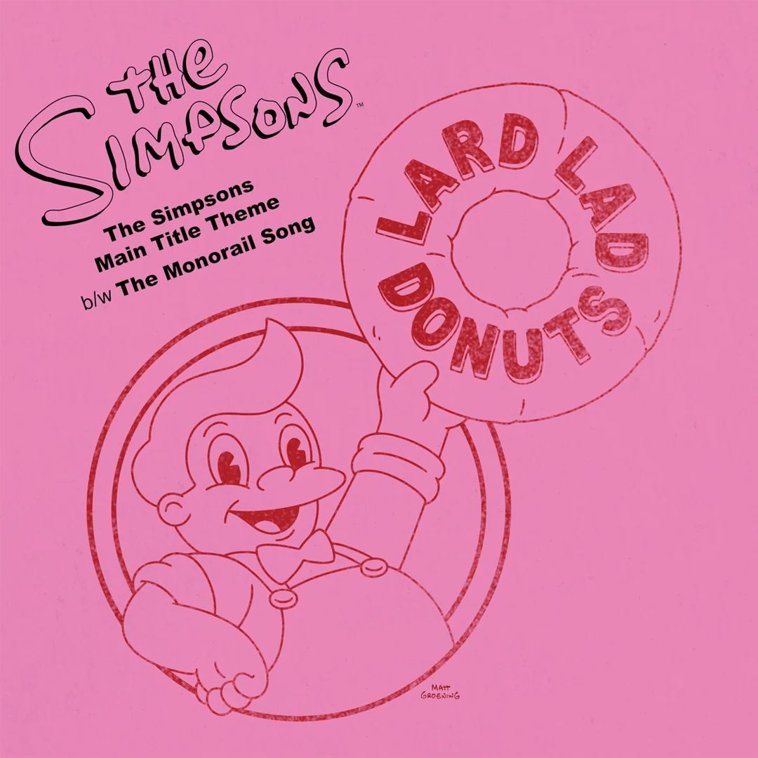 THE SIMPSONS - THE SIMPSONS  MAIN TITLE THEME  PICTURE DISC LIMITED EDITION